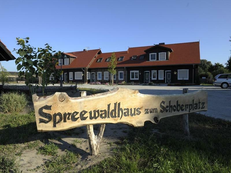 Spreewaldhaus Zum Schoberplatz Apartment Lubben Exterior photo